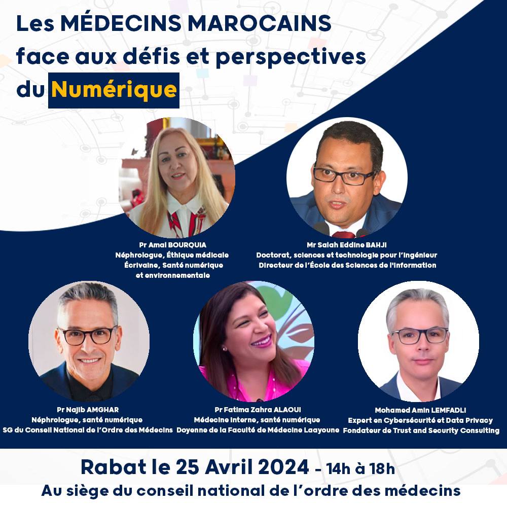 Participation de l’Ecole des Sciences de l’Information (ESI) au séminaire “Les médecins marocains face aux défis et perspectives du numérique”